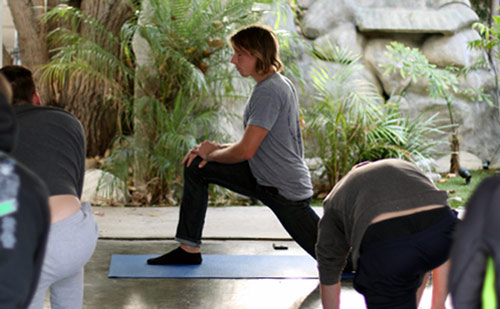 Tree House Recovery rehab yoga studio