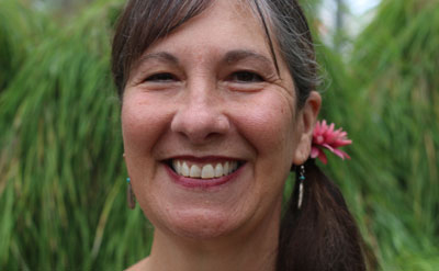 Kathy Du Vernet is the creator of Embodied Presence Yoga at Tree House Recovery